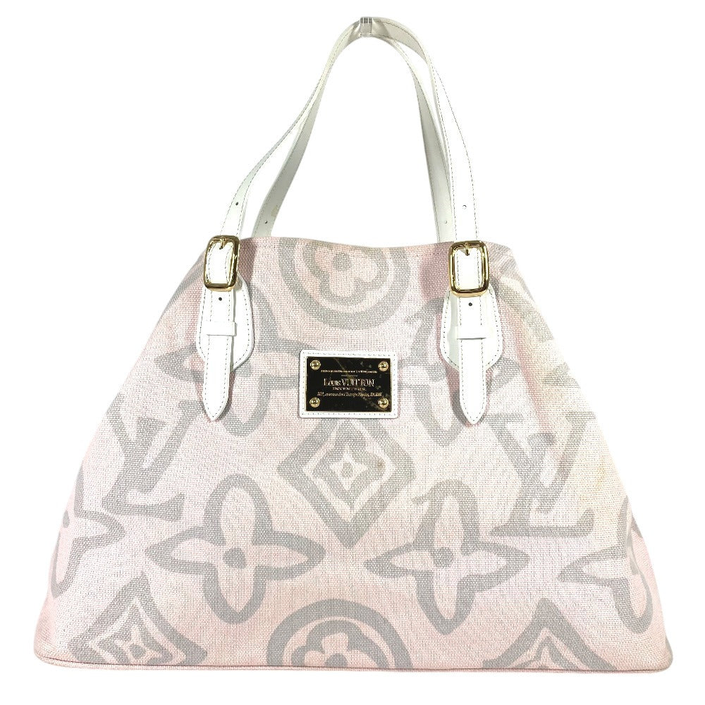 LOUIS VUITTON M95673 モノグラムクルーズライン タイシエンヌ GM タイシエンヌGM カバン トートバッグ 肩掛け ボストンバッグ ショルダーバッグ レザー/キャンバス レディース ピンク