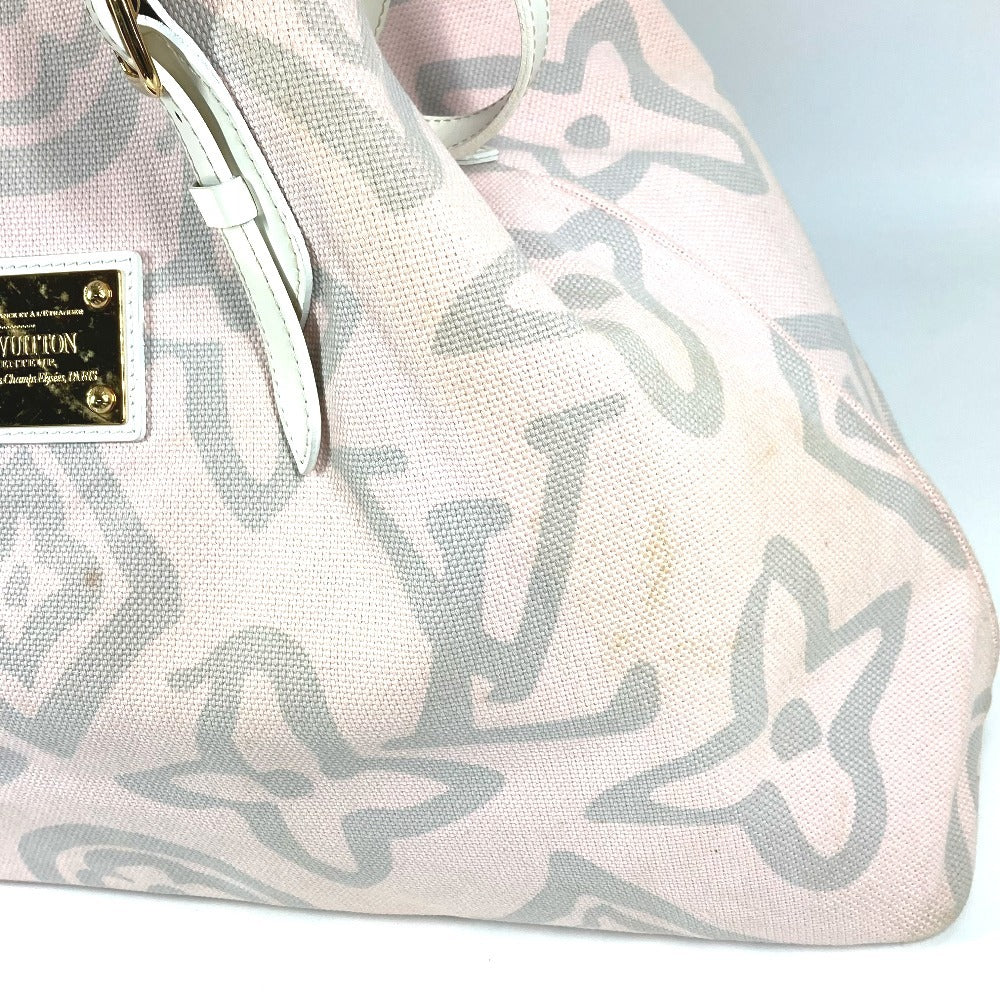LOUIS VUITTON M95673 モノグラムクルーズライン タイシエンヌ GM タイシエンヌGM カバン トートバッグ 肩掛け ボストンバッグ ショルダーバッグ レザー/キャンバス レディース ピンク