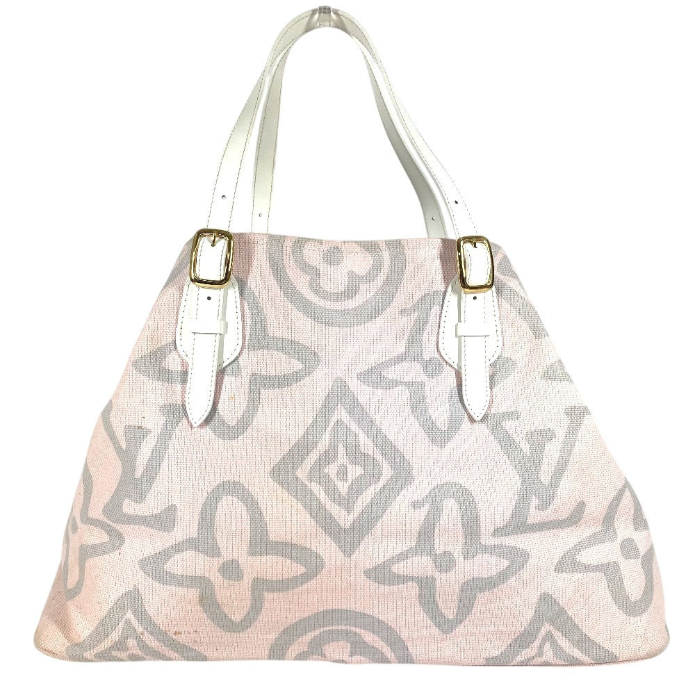 LOUIS VUITTON M95673 モノグラムクルーズライン タイシエンヌ GM タイシエンヌGM カバン トートバッグ 肩掛け ボストンバッグ ショルダーバッグ レザー/キャンバス レディース ピンク