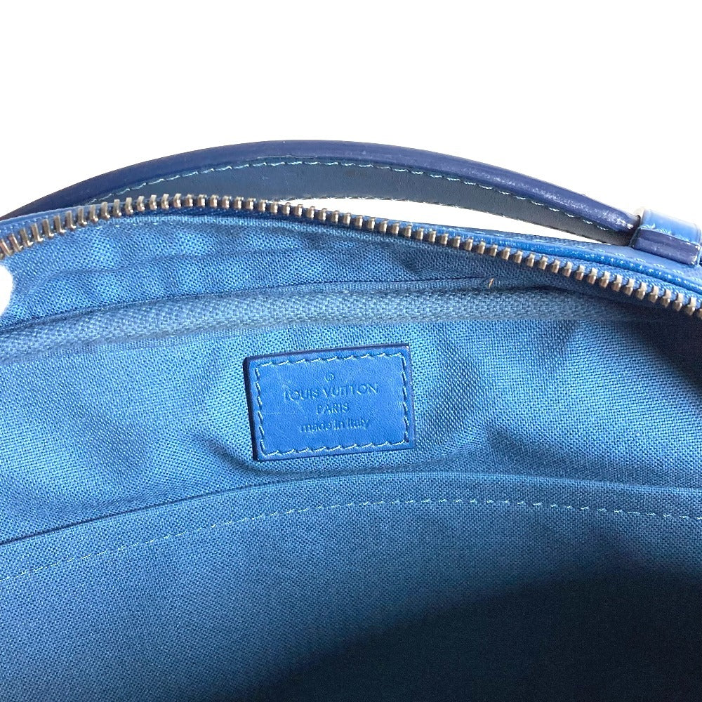 LOUIS VUITTON N41354 ダミエアンフィニ アンブレール カバン ショルダーバッグ ベルトバッグ クロス ボディバッグ ダミエアンフィニレザー ユニセックス ブルー