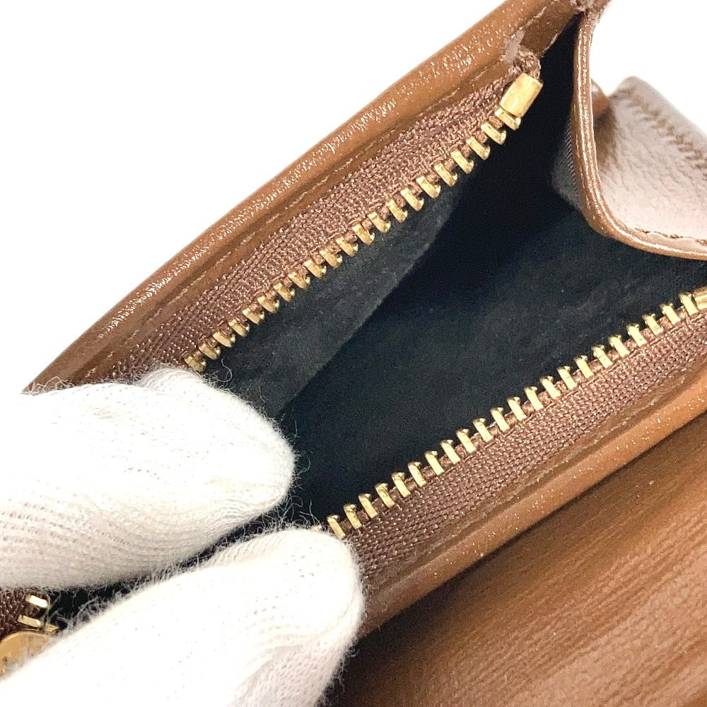 GUCCI 648848 GGスプリーム ハート ロゴ コンパクトウォレット 2つ折り財布 GGスプリームキャンバス ユニセックス ベージュ