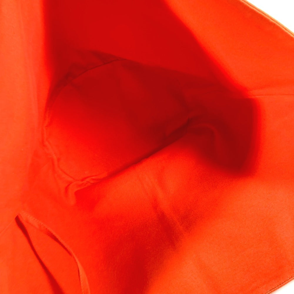 HERMES ポーチ付き ビッグバッグ ボストンバッグ パニエドプラージュGM パニエドプラージュ GM カバン トートバッグ ショルダーバッグ 肩掛け ハンドバッグ コットン ユニセックス オレンジ