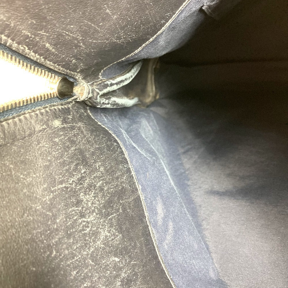 HERMES ビッグバッグ ボストンバッグ サックイブーGM サックイブー GM カバン トートバッグ ハンドバッグ レザー/キャンバス ユニセックス ブラック