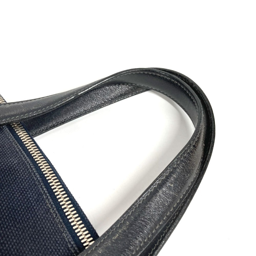 HERMES ビッグバッグ ボストンバッグ サックイブーGM サックイブー GM カバン トートバッグ ハンドバッグ レザー/キャンバス ユニセックス ブラック