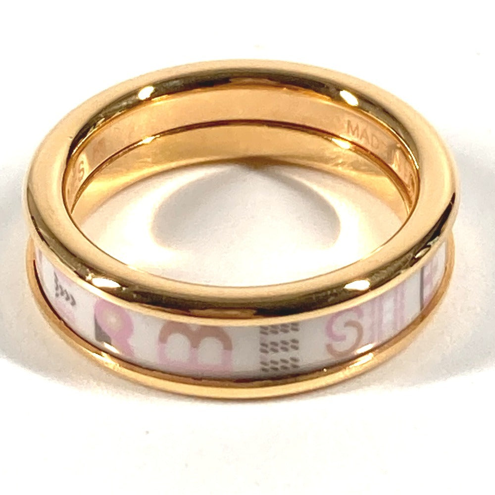 HERMES リング 《エルメス・ブリコル》 PM アクセサリー リング・指輪 メタル ユニセックス オーロラ ピンク×ホワイト