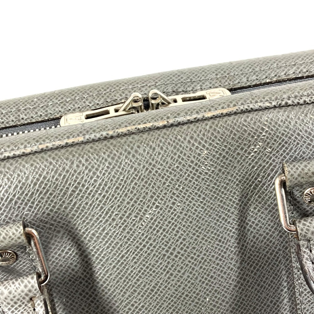 LOUIS VUITTON M30640 Taiga Porte-Document Voyage PDV Tote Bag, Business Bag, Taiga Leather, Unisex, Glacier Gray