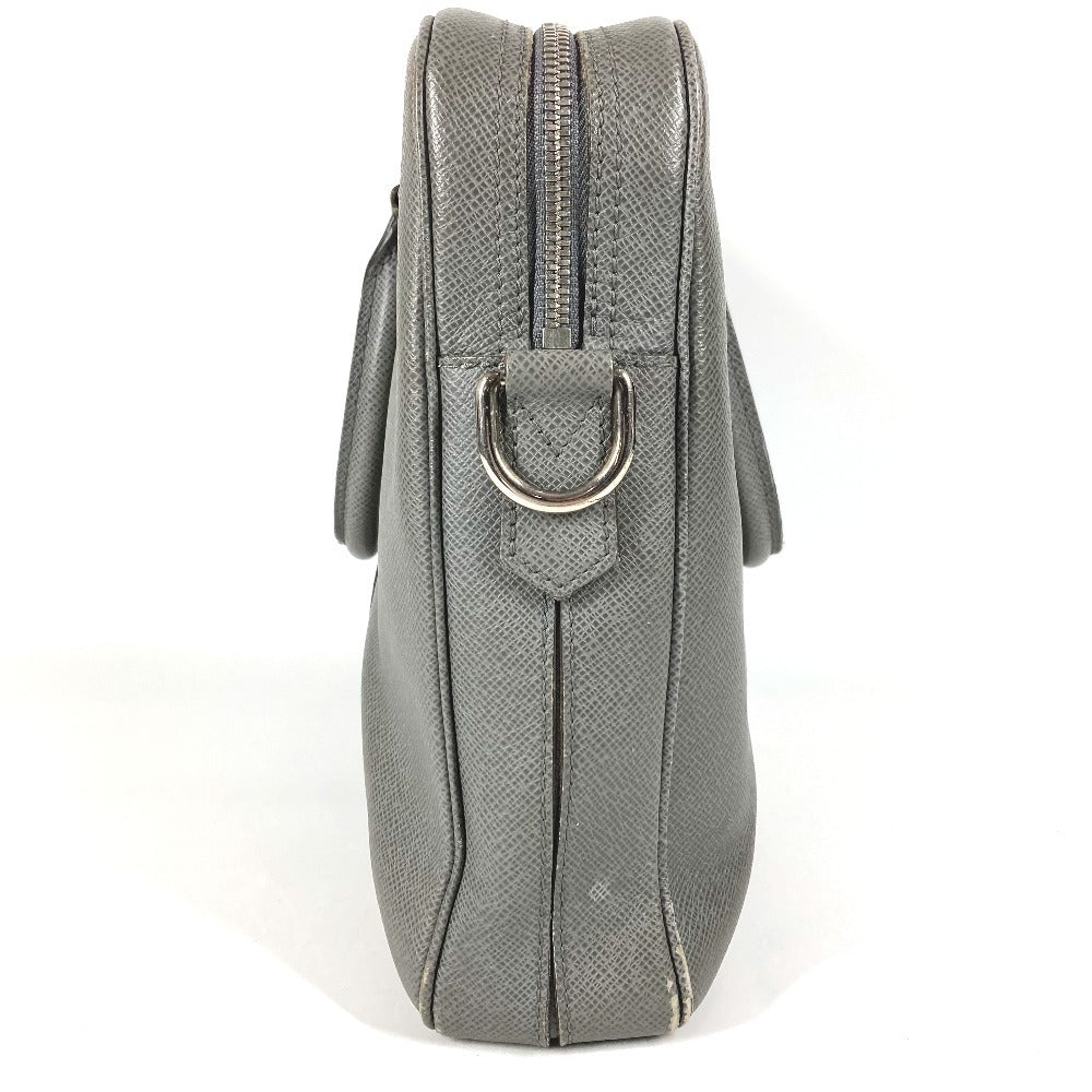 LOUIS VUITTON M30640 タイガ ポルトドキュマンヴォワヤージュ PDV カバン トートバッグ ビジネスバッグ タイガレザー ユニセックス グラシエ グレー