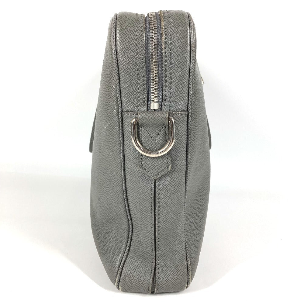 LOUIS VUITTON M30640 タイガ ポルトドキュマンヴォワヤージュ PDV カバン トートバッグ ビジネスバッグ タイガレザー ユニセックス グラシエ グレー