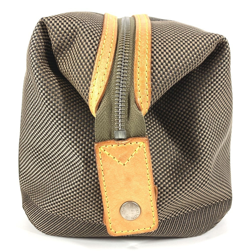LOUIS VUITTON M93089 ダミエジェアン トゥルースアルバトロス メイクポーチ 化粧ポーチ セカンドバッグ ポーチ ダミエジェアンキャンバス ユニセックス テール カーキ