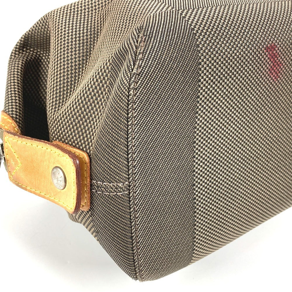 LOUIS VUITTON M93089 ダミエジェアン トゥルースアルバトロス メイクポーチ 化粧ポーチ セカンドバッグ ポーチ ダミエジェアンキャンバス ユニセックス テール カーキ