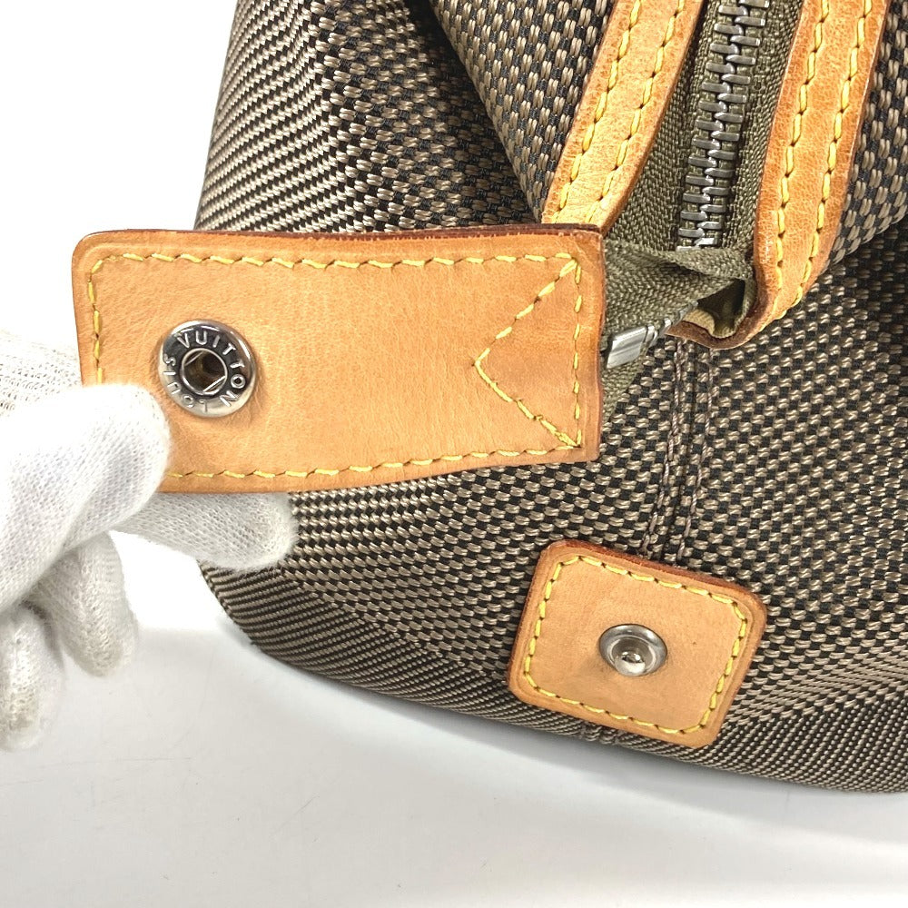 LOUIS VUITTON M93089 ダミエジェアン トゥルースアルバトロス メイクポーチ 化粧ポーチ セカンドバッグ ポーチ ダミエジェアンキャンバス ユニセックス テール カーキ