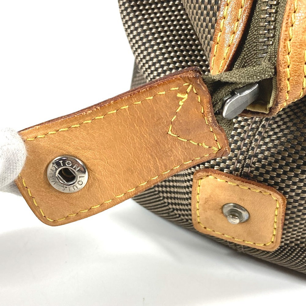 LOUIS VUITTON M93089 ダミエジェアン トゥルースアルバトロス メイクポーチ 化粧ポーチ セカンドバッグ ポーチ ダミエジェアンキャンバス ユニセックス テール カーキ