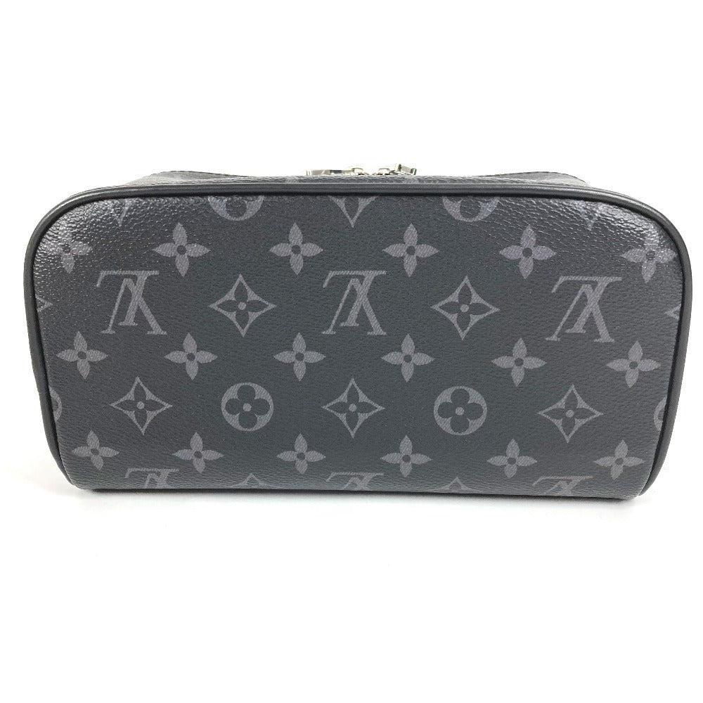 LOUIS VUITTON M11508 モノグラムエクリプス トイレタリー･バッグ カバン ポーチ セカンドバッグ クラッチバッグ ハンドバッグ モノグラムエクリプスキャンバス レディース ブラック