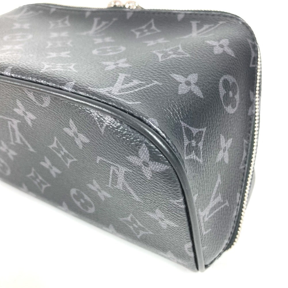 LOUIS VUITTON M11508 モノグラムエクリプス トイレタリー･バッグ カバン ポーチ セカンドバッグ クラッチバッグ ハンドバッグ モノグラムエクリプスキャンバス レディース ブラック