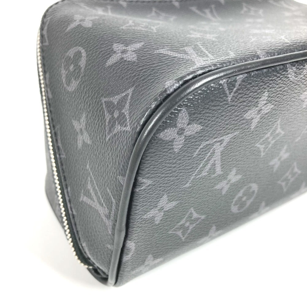 LOUIS VUITTON M11508 モノグラムエクリプス トイレタリー･バッグ カバン ポーチ セカンドバッグ クラッチバッグ ハンドバッグ モノグラムエクリプスキャンバス レディース ブラック