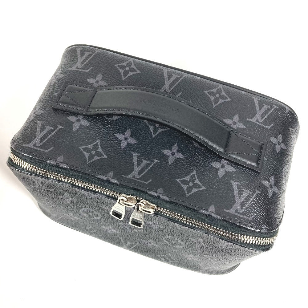 LOUIS VUITTON M11508 モノグラムエクリプス トイレタリー･バッグ カバン ポーチ セカンドバッグ クラッチバッグ ハンドバッグ モノグラムエクリプスキャンバス レディース ブラック