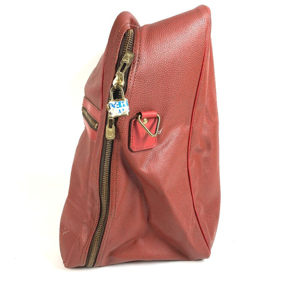 LOUIS VUITTON M46124 LVCUP Challenge Line 2 Seaferra Shoulder Bag, 2-Way Bag, Handbag, Boston Bag, Unisex Leather, Red