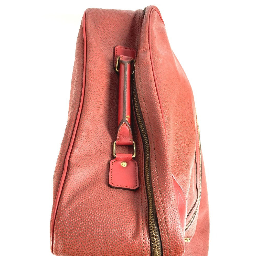 LOUIS VUITTON M46124 LVCUP Challenge Line 2 Seaferra Shoulder Bag, 2-Way Bag, Handbag, Boston Bag, Unisex Leather, Red