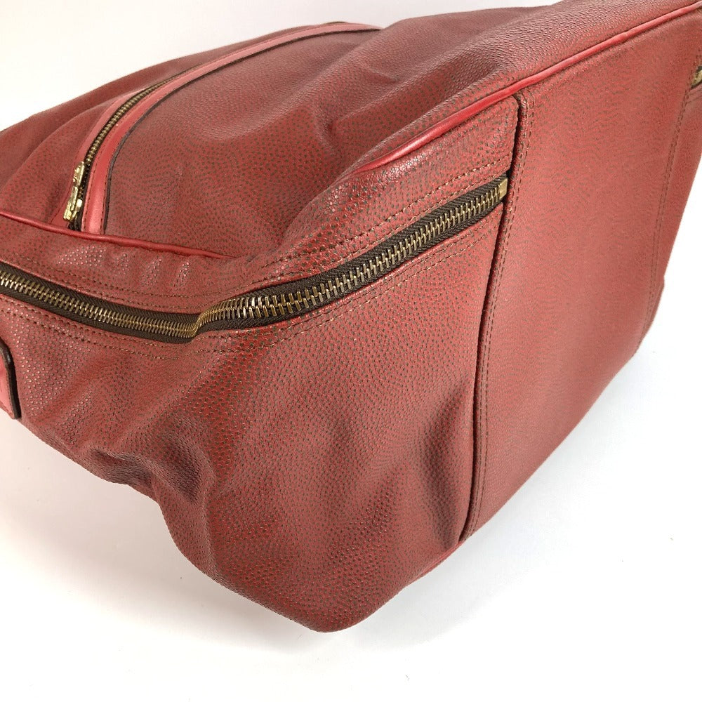 LOUIS VUITTON M46124 LVCUP Challenge Line 2 Seaferra Shoulder Bag, 2-Way Bag, Handbag, Boston Bag, Unisex Leather, Red