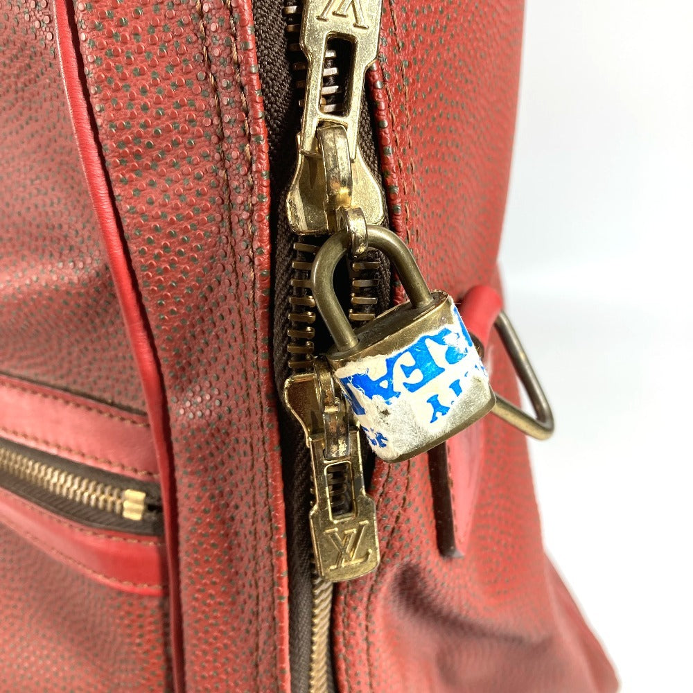 LOUIS VUITTON M46124 LVCUP Challenge Line 2 Seaferra Shoulder Bag, 2-Way Bag, Handbag, Boston Bag, Unisex Leather, Red