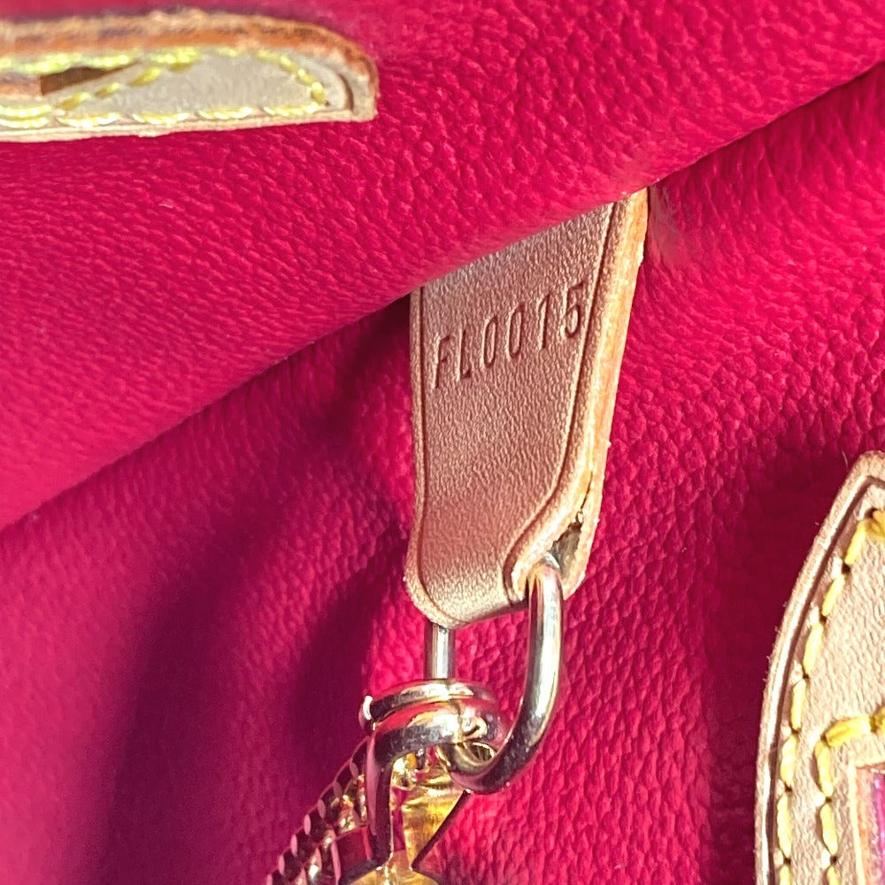 LOUIS VUITTON M95012 Monogram Cherry Bucket PM by Takashi Murakami. This shoulder bag features a Monogram Cherry canvas design and is available in red.