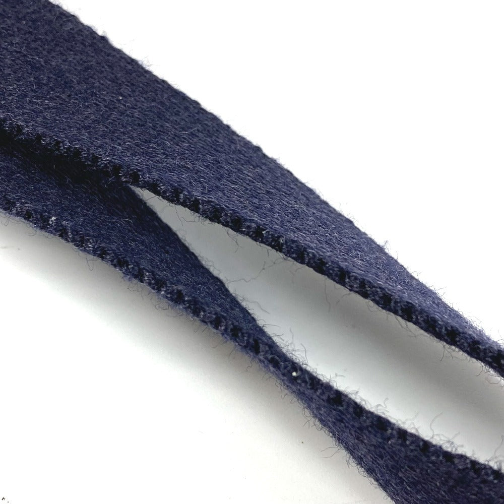 HERMES ブエナベンチュラPM ブエナベンチュラ PM 斜め掛け カバン フラップ ショルダーバッグ レザー/キャンバス ユニセックス ネイビー