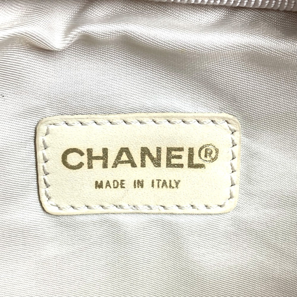 CHANEL New Travel Line CC Coco Mark Waist Pouch, Waist Bag, Crossbody Belt Bag, Nylon, Women's, Pink