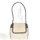 BVLGARI BVLGARI B-ZERO1 Drum Shoulder Bag with Flap, Leather/Canvas, Beige, Women's