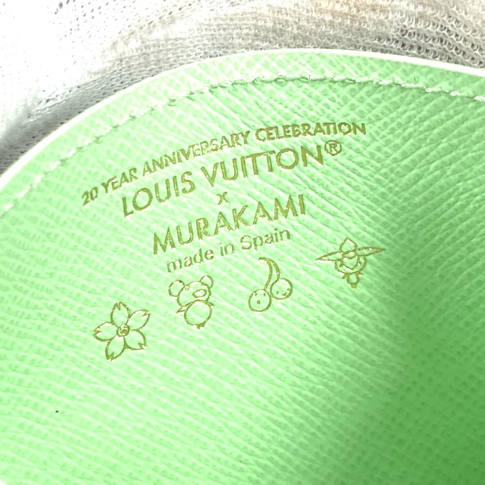 LOUIS VUITTON M13429 村上隆  LV × TM カードケース ポルト カルト・サーンプル チェリーブロッサム 名刺入れ パスケース カードケース モノグラムキャンバス レディース ブラウン - brandshop-reference