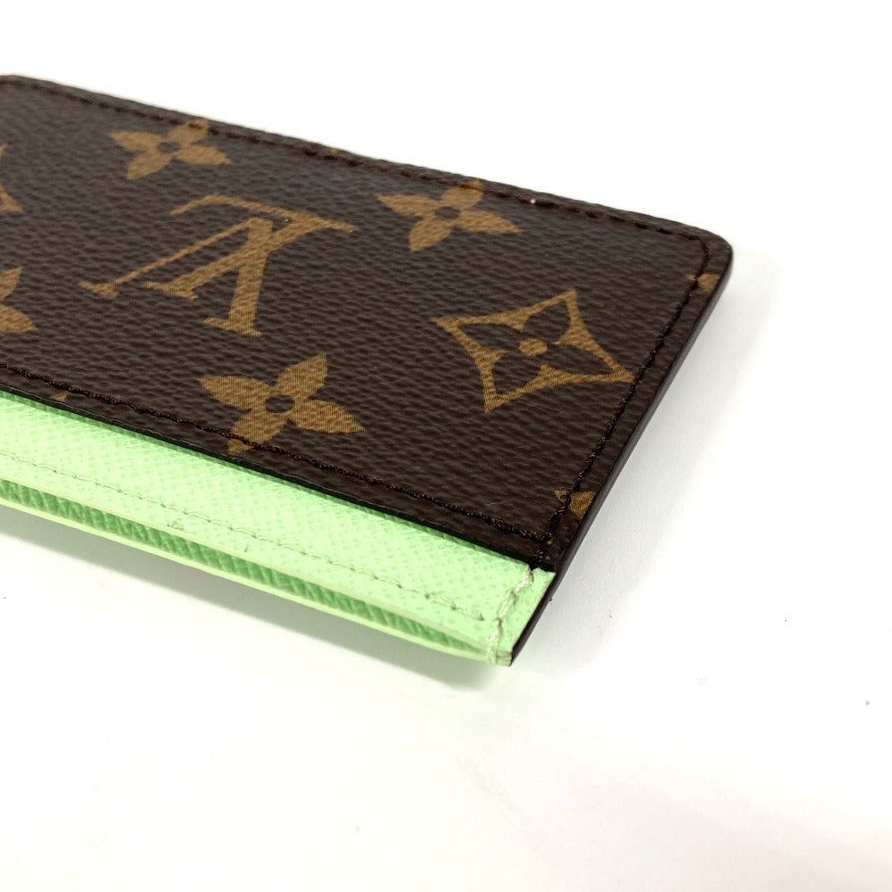 LOUIS VUITTON M13429 村上隆  LV × TM カードケース ポルト カルト・サーンプル チェリーブロッサム 名刺入れ パスケース カードケース モノグラムキャンバス レディース ブラウン - brandshop-reference