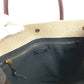 SAINT LAURENT PARIS 631682 RIVE GAUCHE Noé Rive Gauche Tote Bag Shoulder Bag Vertical Tote Handbag Linen Women's Brown
