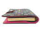 LOUIS VUITTON R21076 Monogram Multicolore Agenda PM Bifold Stationery Planner Cover in Monogram Multicolore Canvas, Unisex, Noir, Black