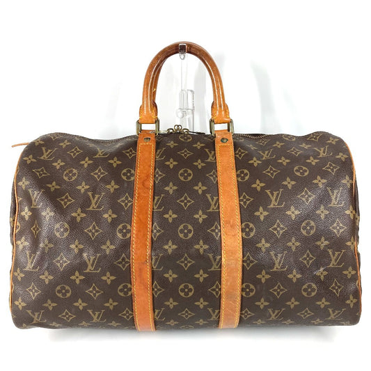 LOUIS VUITTON M41428 モノグラム キーポル45 キーポル 45 旅行バッグ トラベルバッグ カバン 旧型 ボストンバッグ モノグラムキャンバス ユニセックス ブラウン