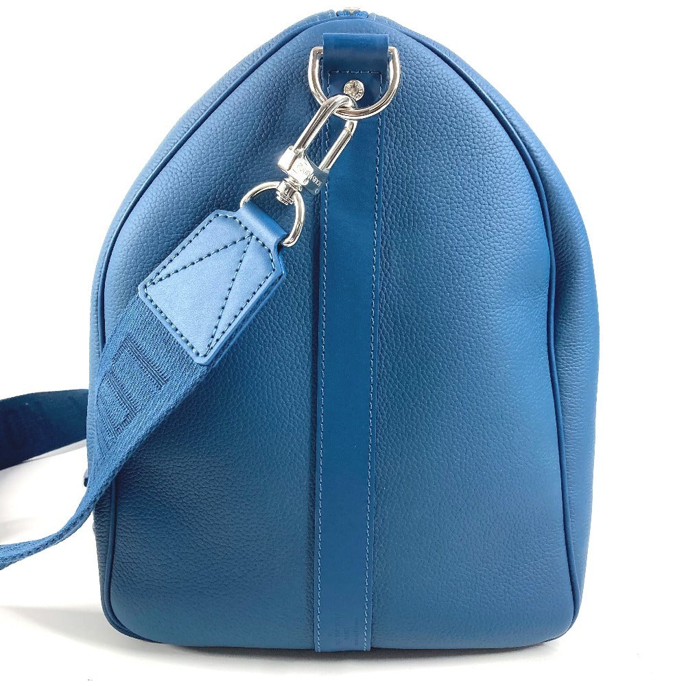 LOUIS VUITTON M23727 LV アエログラム キーポル バンドリエール 50 旅行バッグ トラベルバッグ カバン 2WAYバッグ ショルダーバッグ ボストンバッグ レザー レディース ブルー