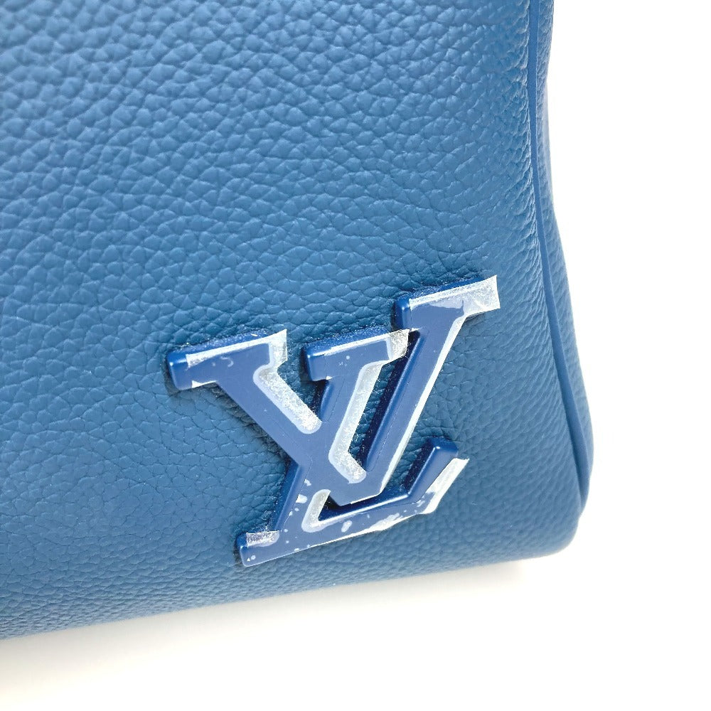 LOUIS VUITTON M23727 LV アエログラム キーポル バンドリエール 50 旅行バッグ トラベルバッグ カバン 2WAYバッグ ショルダーバッグ ボストンバッグ レザー レディース ブルー