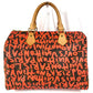 LOUIS VUITTON M93705 Monogram Graffiti Speedy 30 Handbag, Mini Boston Bag, Monogram Graffiti Canvas, Women's, Orange