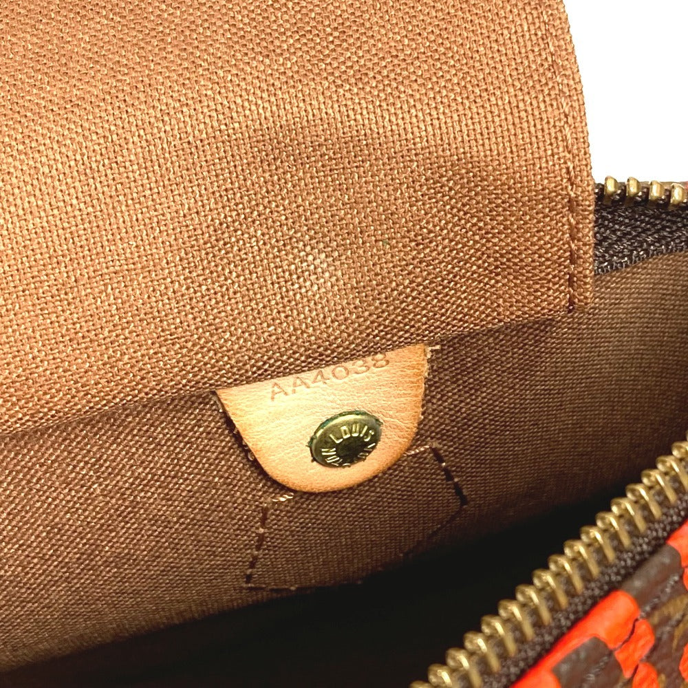 LOUIS VUITTON M93705 Monogram Graffiti Speedy 30 Handbag, Mini Boston Bag, Monogram Graffiti Canvas, Women's, Orange