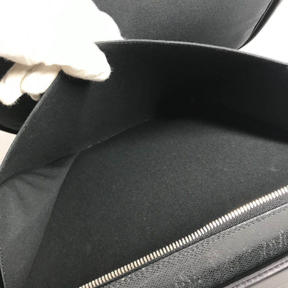 LOUIS VUITTON M30762 Taiga Tura 2-Way Bag, Shoulder Bag, Document Bag, Briefcase, Handbag, Business Bag, Taiga Leather, Unisex, Ardoise, Black