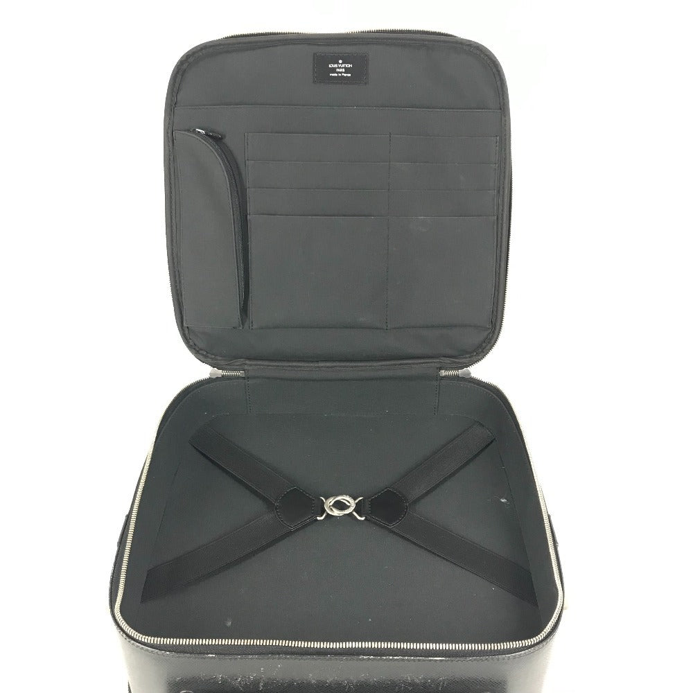 LOUIS VUITTON M30762 Taiga Tura 2-Way Bag, Shoulder Bag, Document Bag, Briefcase, Handbag, Business Bag, Taiga Leather, Unisex, Ardoise, Black