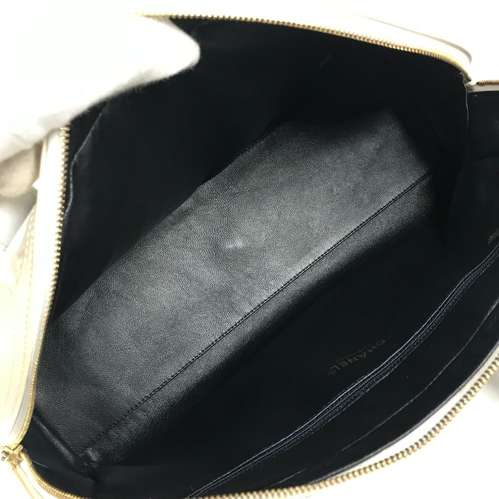 CHANEL CC ココマーク ロゴ キルティング マトラッセ カバン スポーツバッグ ボストンバッグ ショルダーバッグ キャンバス レディース ネイビー