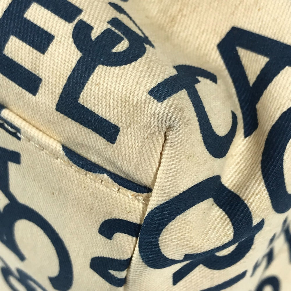 CHANEL バイシーライン CC ココマーク ロゴ カバン 肩掛け プラスチックチェーン チェーンバッグ トートバッグ ショルダーバッグ キャンバス レディース ホワイト