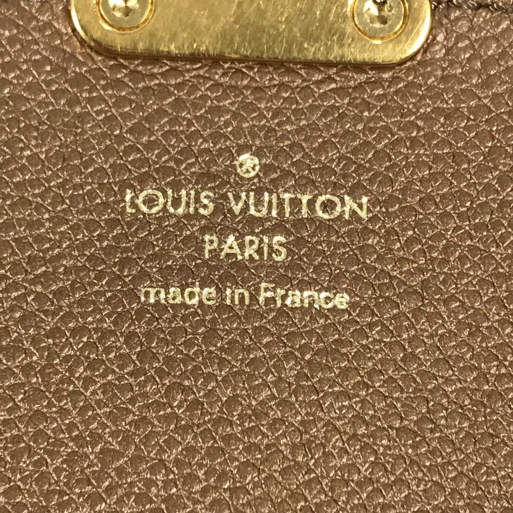 LOUIS VUITTON M40901 モノグラムアンプラント ファシナント カバン 2WAYバッグ ハンドバッグ フラップ 肩掛け ショルダーバッグ モノグラムアンプラントレザー レディース アヴァーヌ ブラウン