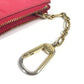 LOUIS VUITTON M90312 Monogram Vernis Pochette Cle NM Wallet with Coin Purse and Key Ring, Monogram Vernis Canvas, Unisex, Pink