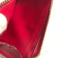 LOUIS VUITTON M90312 Monogram Vernis Pochette Cle NM Wallet with Coin Purse and Key Ring, Monogram Vernis Canvas, Unisex, Pink