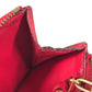 LOUIS VUITTON M90312 Monogram Vernis Pochette Cle NM Wallet with Coin Purse and Key Ring, Monogram Vernis Canvas, Unisex, Pink
