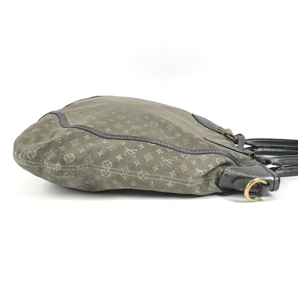 LOUIS VUITTON M95622 モノグラムミニラン ブザスアンジュール カバン 斜め掛け 2WAYバッグ トートバッグ ハンドバッグ ショルダーバッグ モノグラムミニランキャンバス レディース プラティーヌ シルバー