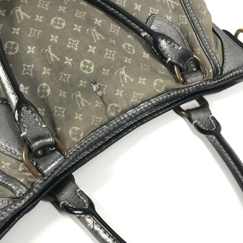 LOUIS VUITTON M95622 モノグラムミニラン ブザスアンジュール カバン 斜め掛け 2WAYバッグ トートバッグ ハンドバッグ ショルダーバッグ モノグラムミニランキャンバス レディース プラティーヌ シルバー