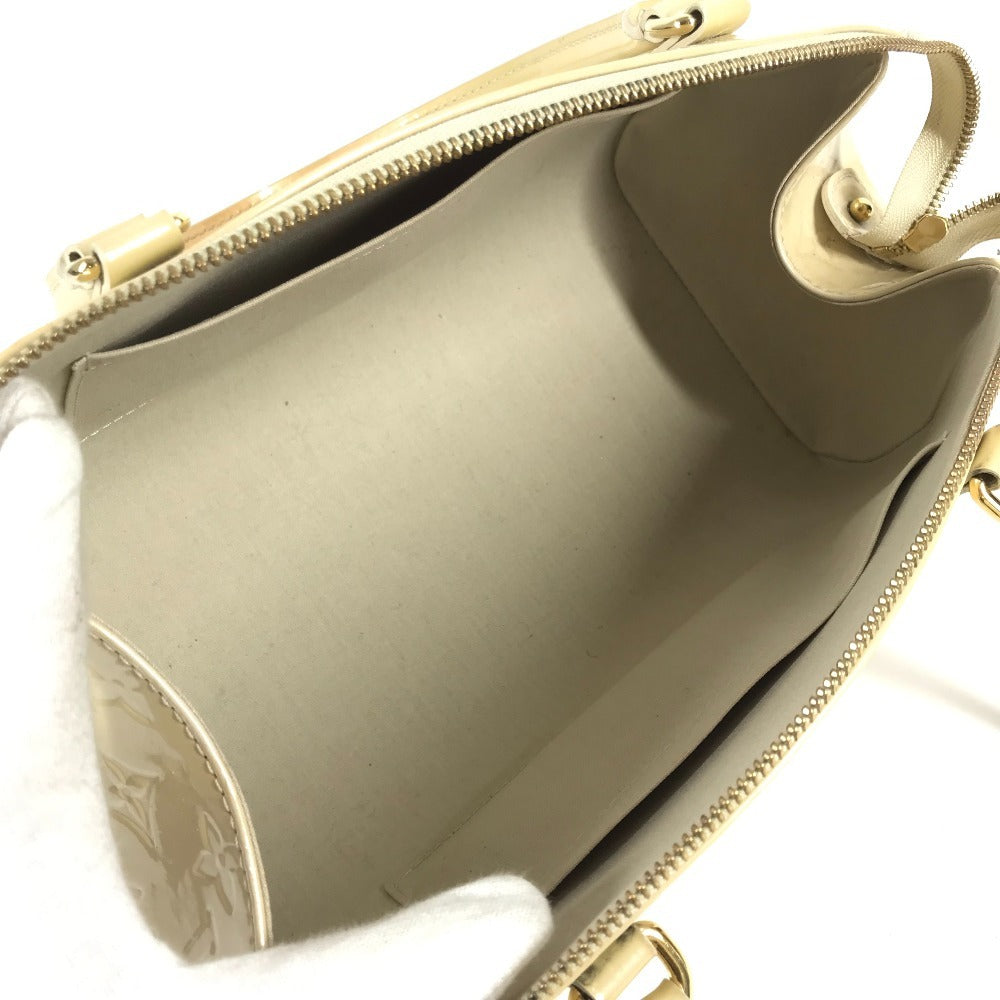 LOUIS VUITTON M91491 モノグラムヴェルニ シャーウッドPM シャーウッド PM カバン 肩掛け ショルダーバッグ モノグラムヴェルニキャンバス レディース ブロンコライユ ホワイト