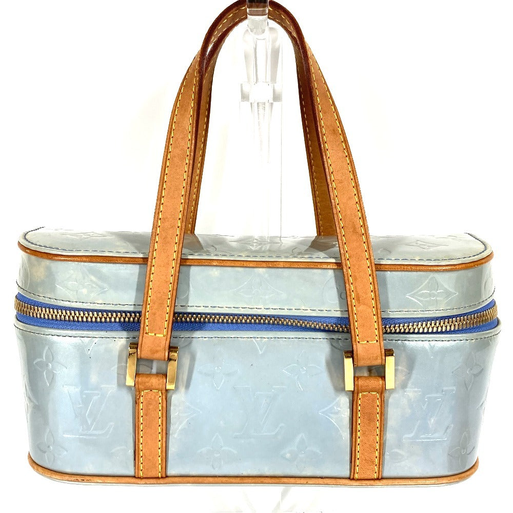 LOUIS VUITTON M91268 モノグラムヴェルニ サリヴァンオリゾンタルPM サリヴァンオリゾンタル PM バニティバッグ カバン ポーチ ハンドバッグ モノグラムヴェルニキャンバス レディース ラヴァンド（ラベンダー） ブルー