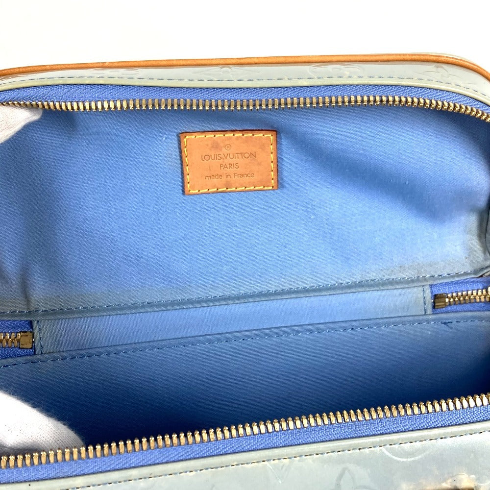 LOUIS VUITTON M91268 モノグラムヴェルニ サリヴァンオリゾンタルPM サリヴァンオリゾンタル PM バニティバッグ カバン ポーチ ハンドバッグ モノグラムヴェルニキャンバス レディース ラヴァンド（ラベンダー） ブルー
